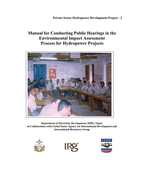 cemphil|NOTICE OF PUBLIC HEARING ENVIRONMENTAL IMAPCT .